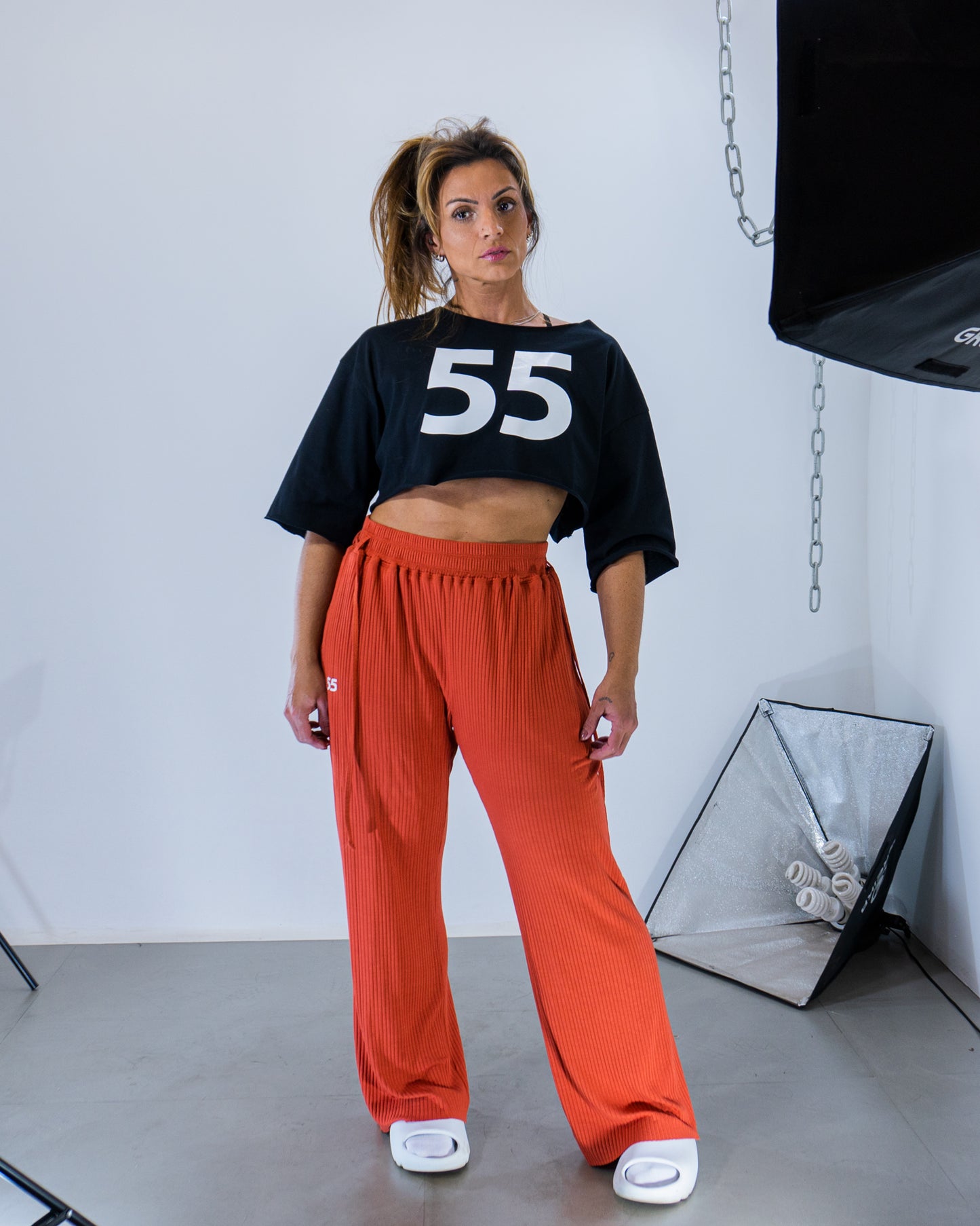 Cropped 55 - Blck