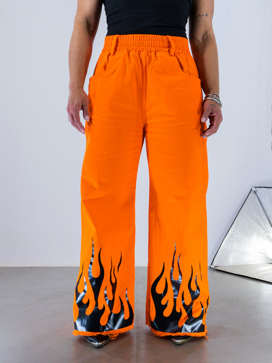 Calça Moon Flame - Orange