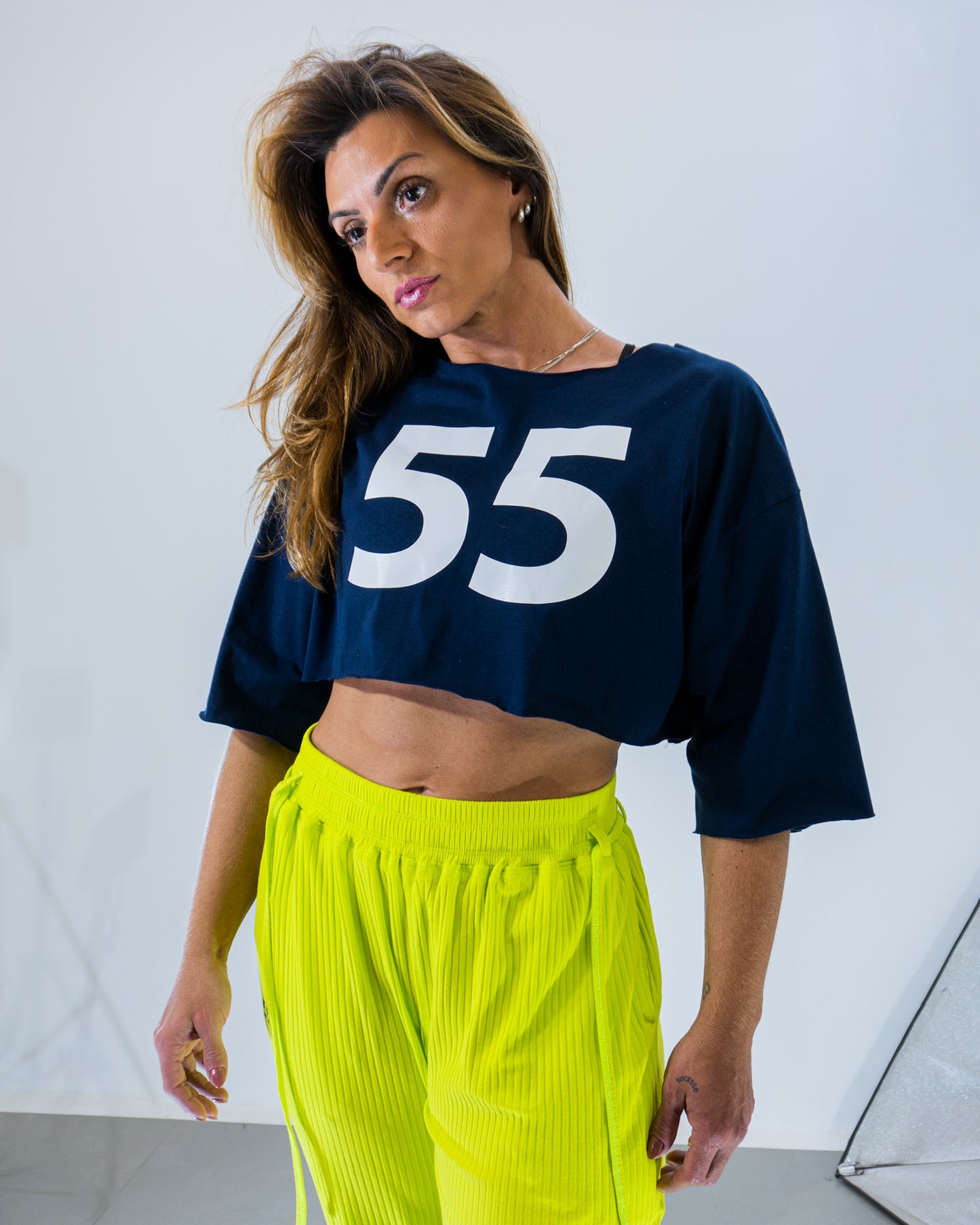 Cropped 55 - Navy