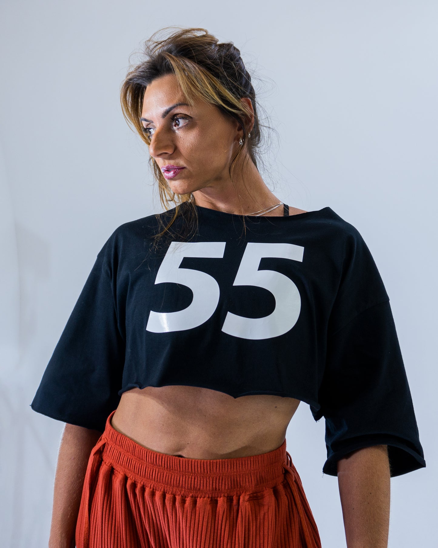 Cropped 55 - Blck