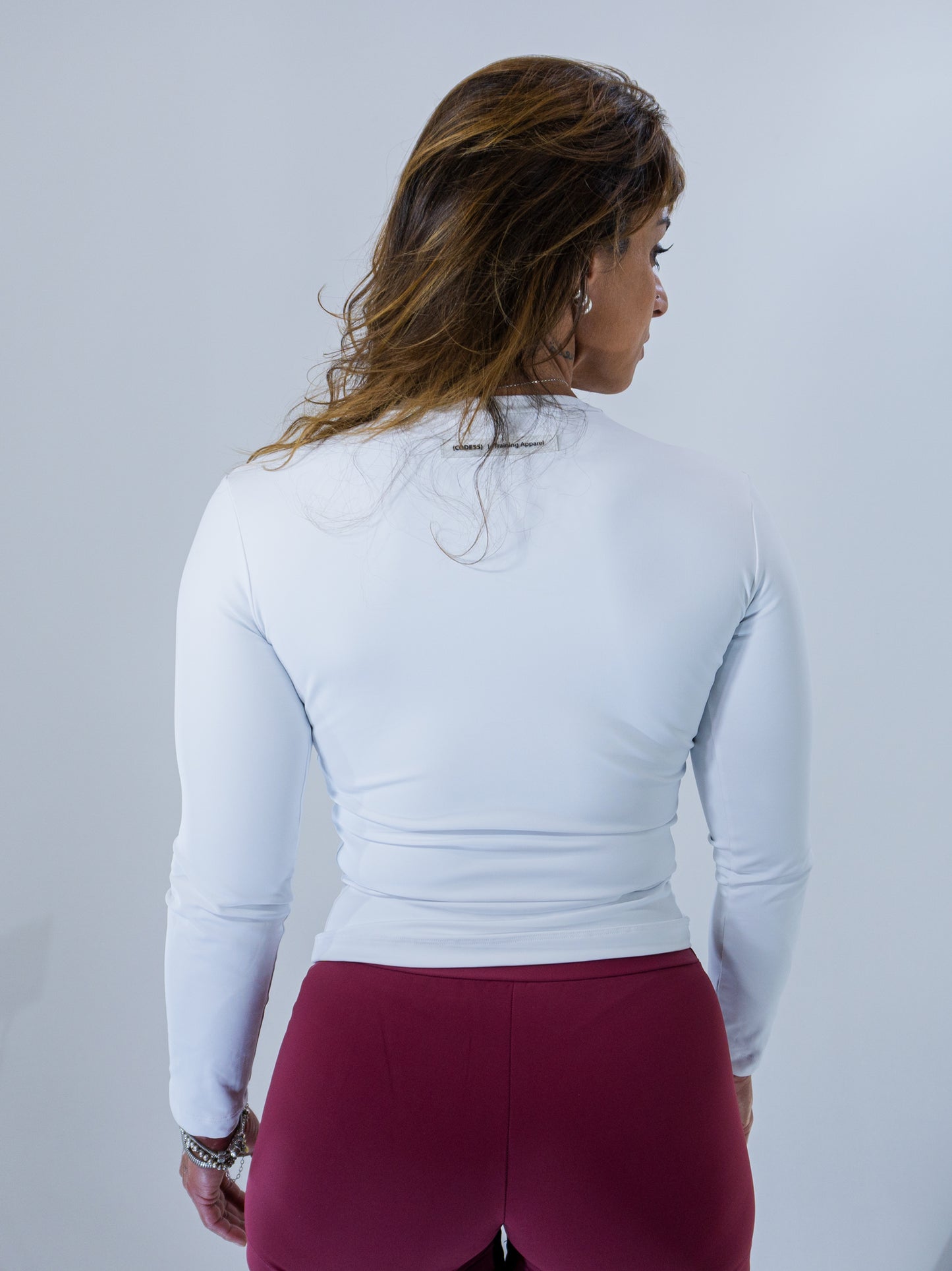 Camiseta Manga Longa Mia - White